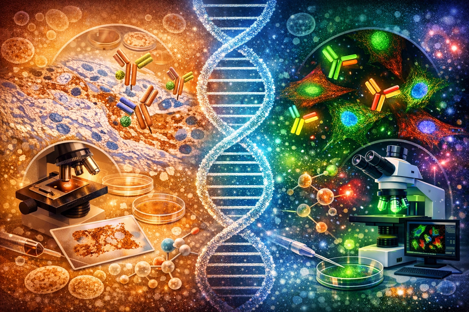 Immunohistochemistry (IHC) and Immunofluorescence (IF): Key Technologies for Cancer Assessment and Biomedical Research