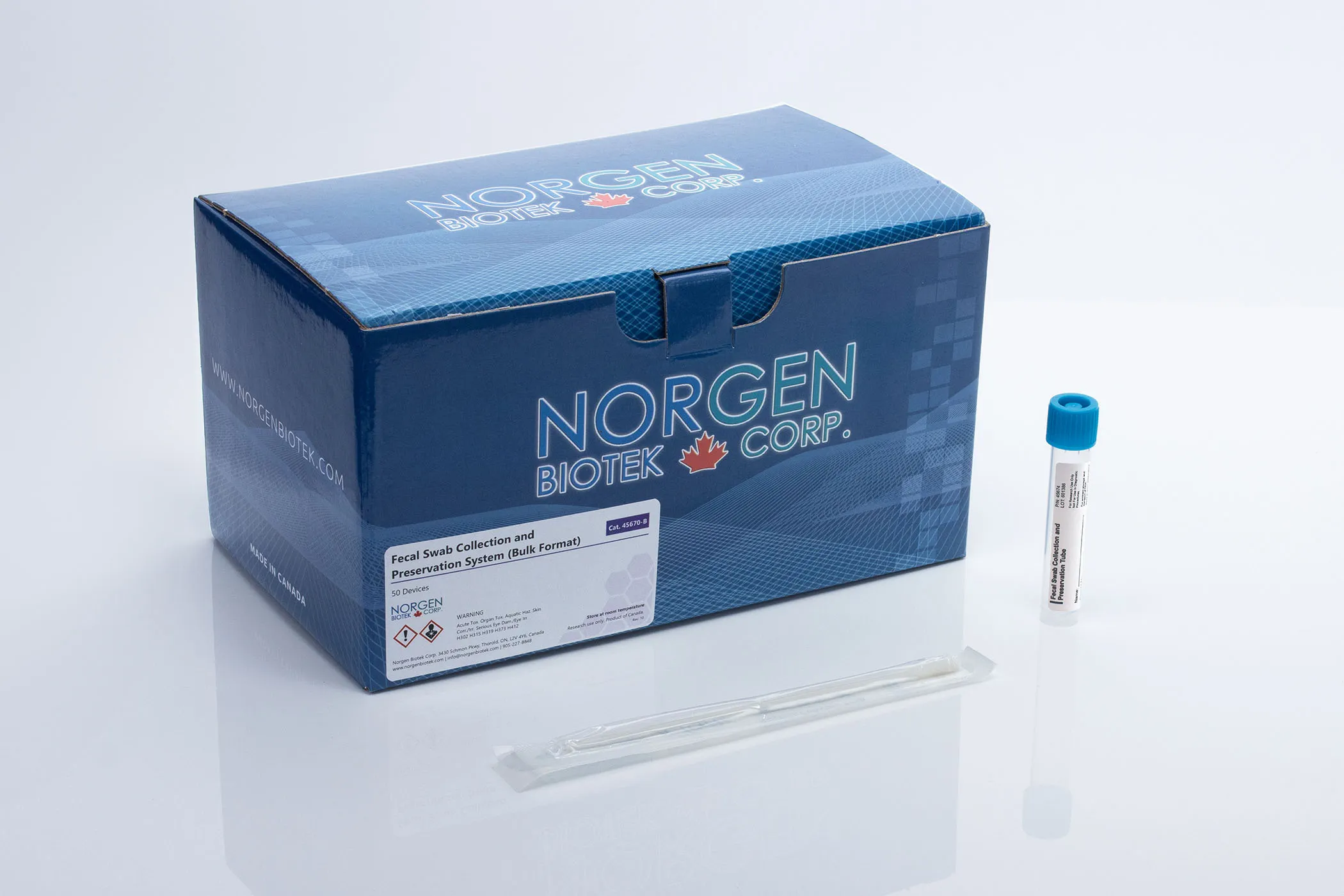 Fecal Swab Collection and Preservation System (Bulk Format) - image 1