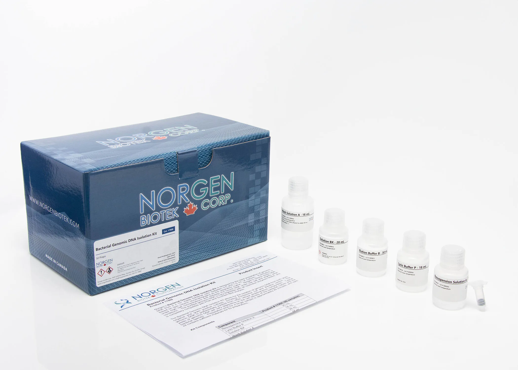 Bacterial Genomic DNA Isolation Kit - image 1