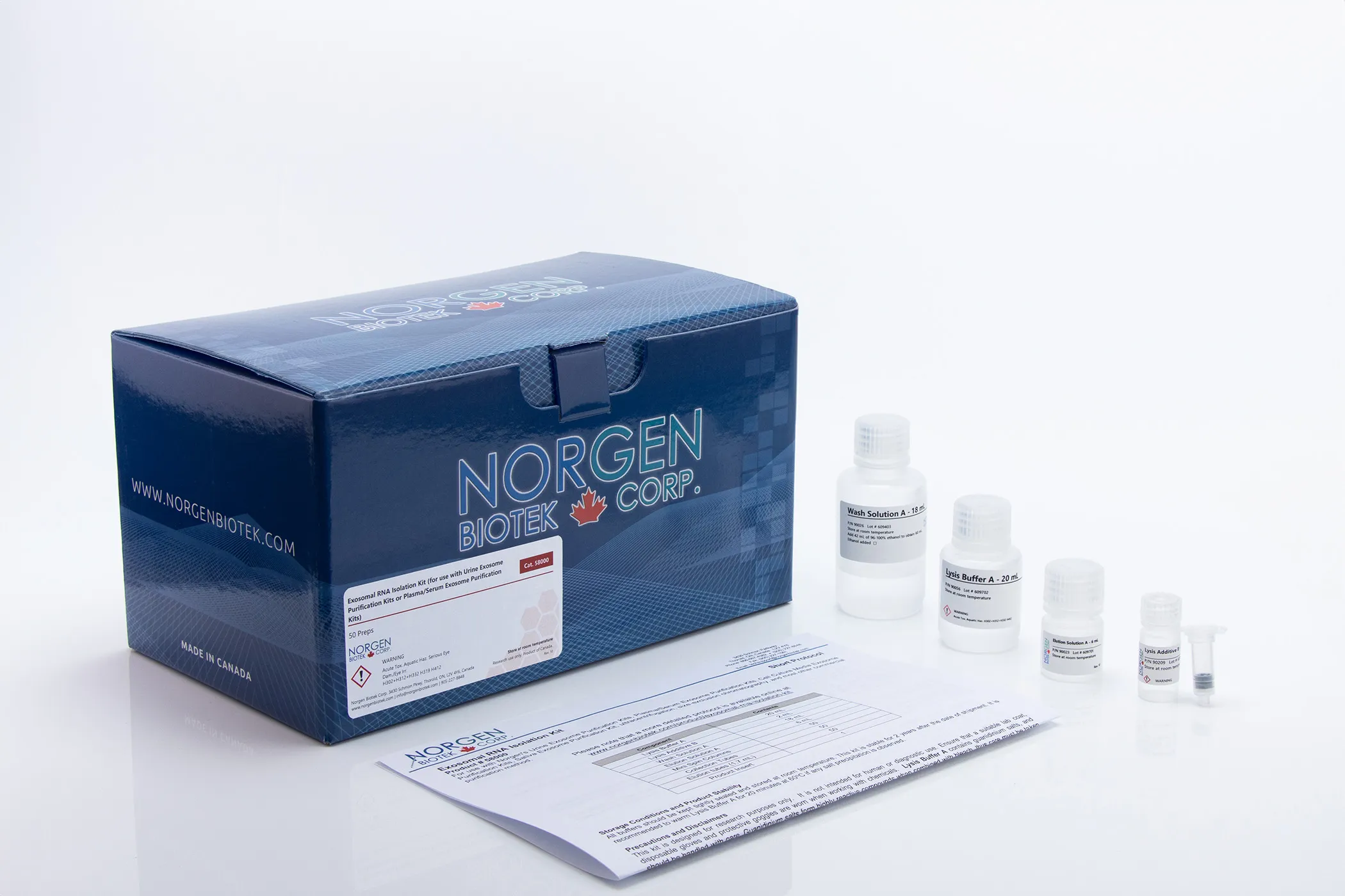 Exosomal RNA Isolation Kit
(for use with Urine Exosome Purification Kits or Plasma/Serum Exosome Purification Kits) - image 1