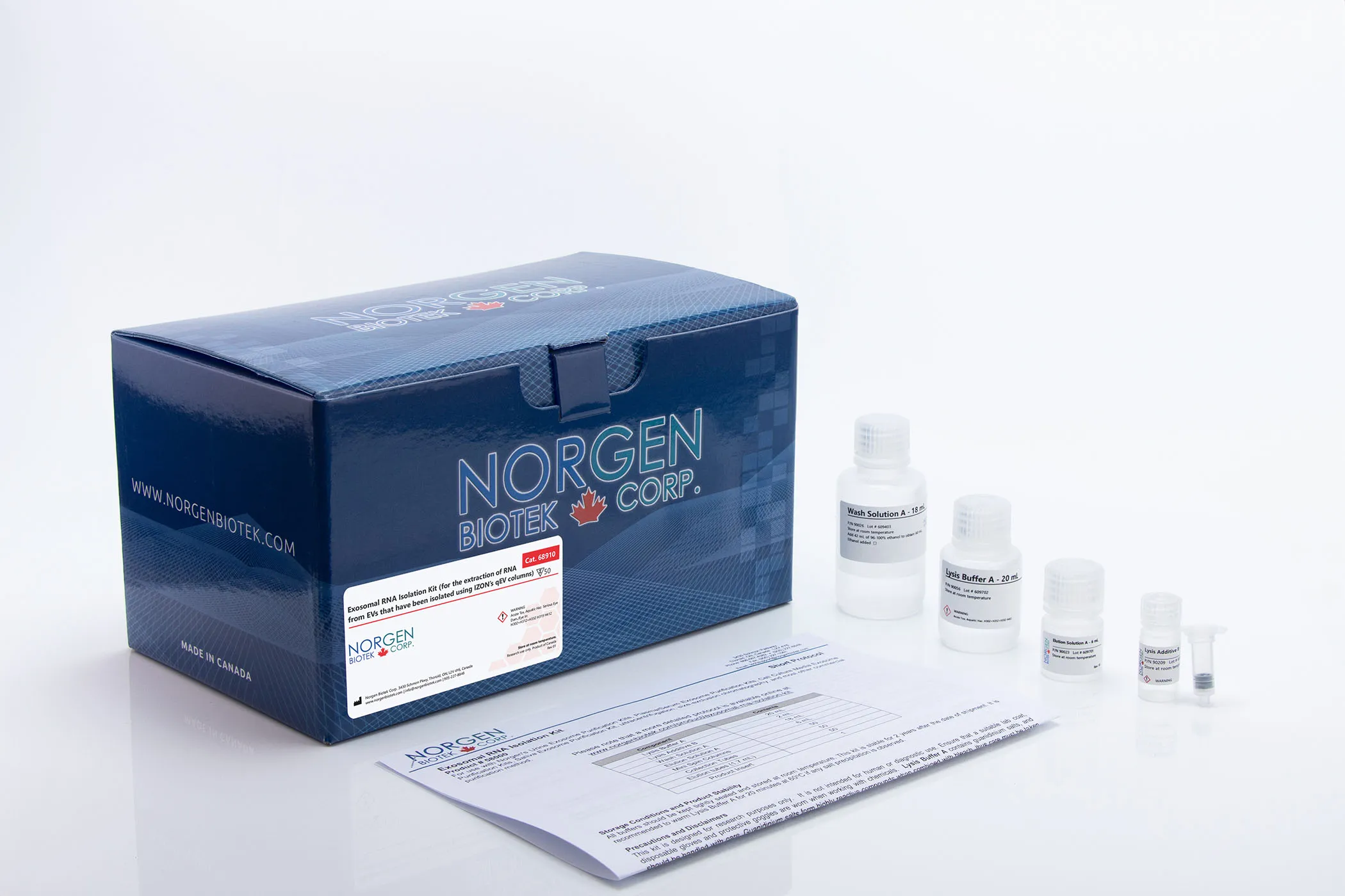 Exosomal RNA Isolation Kit (for the extraction of RNA from EVs that have
been isolated using IZON’s qEV columns) - image 1