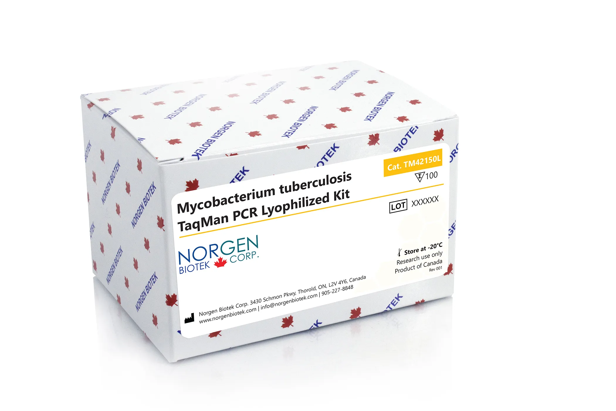 Mycobacterium tuberculosis TaqMan PCR Lyophilized Kit - image 1