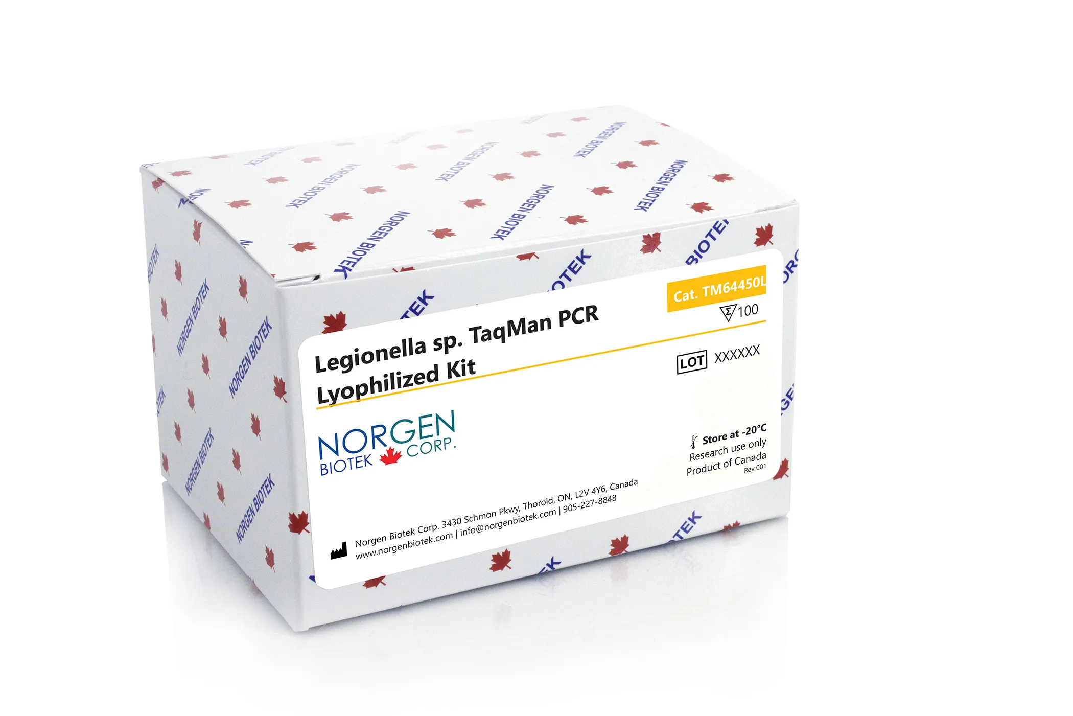 Legionella Sp. TaqMan PCR Lyophilized Kit - image 1