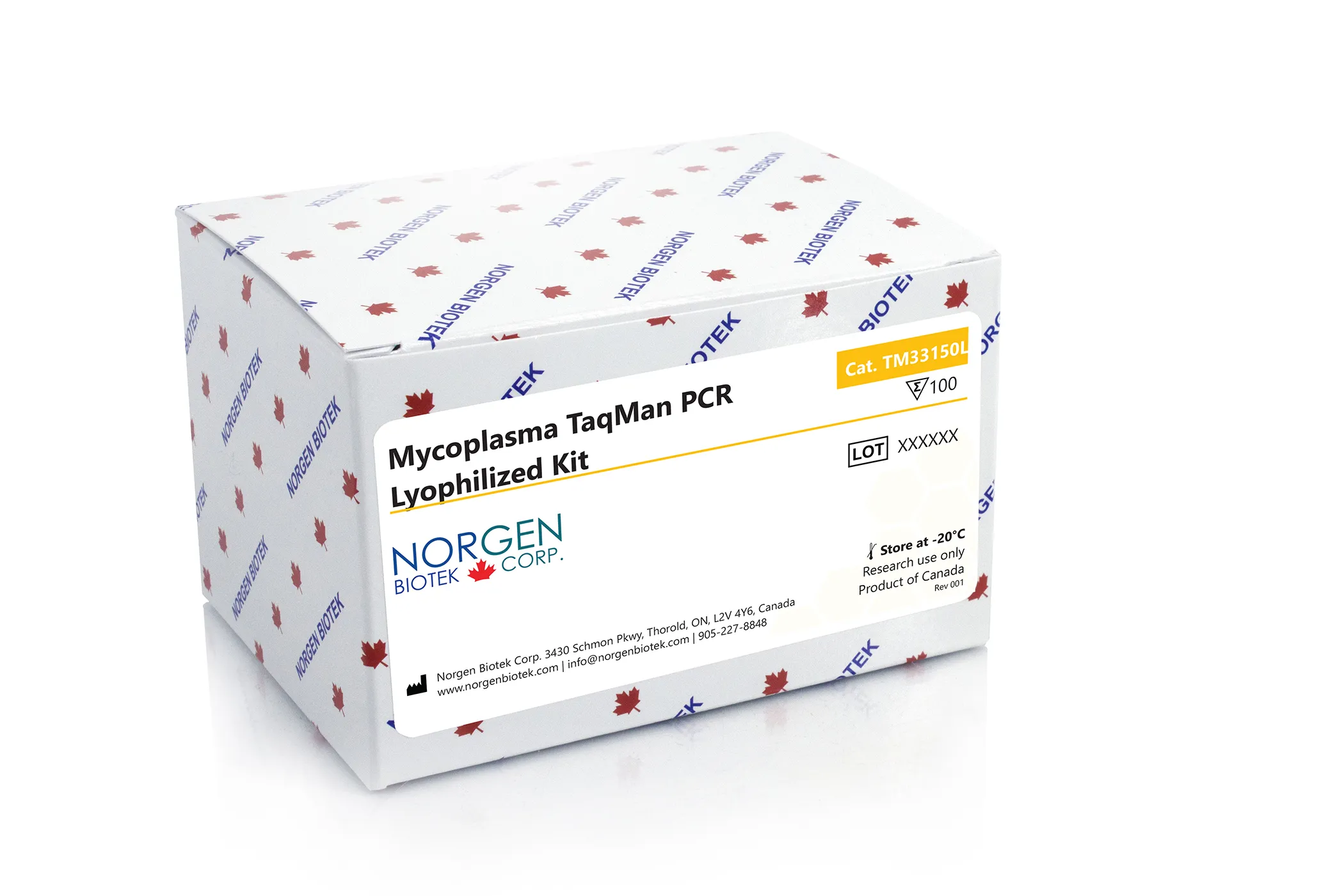 Mycoplasma TaqMan PCR Lyophilized Kits - image 1