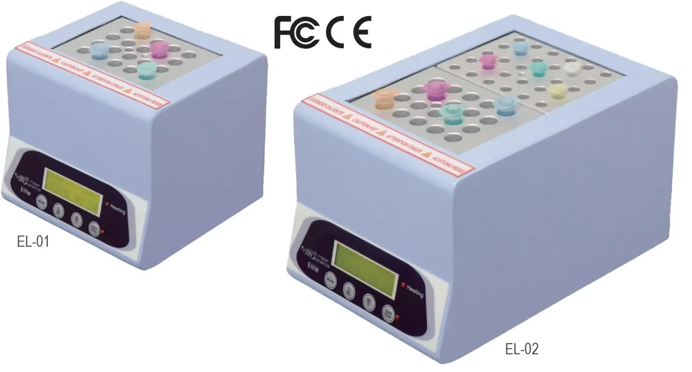 Elite Dry Bath Incubator (dual block unit) ; without block - image 1