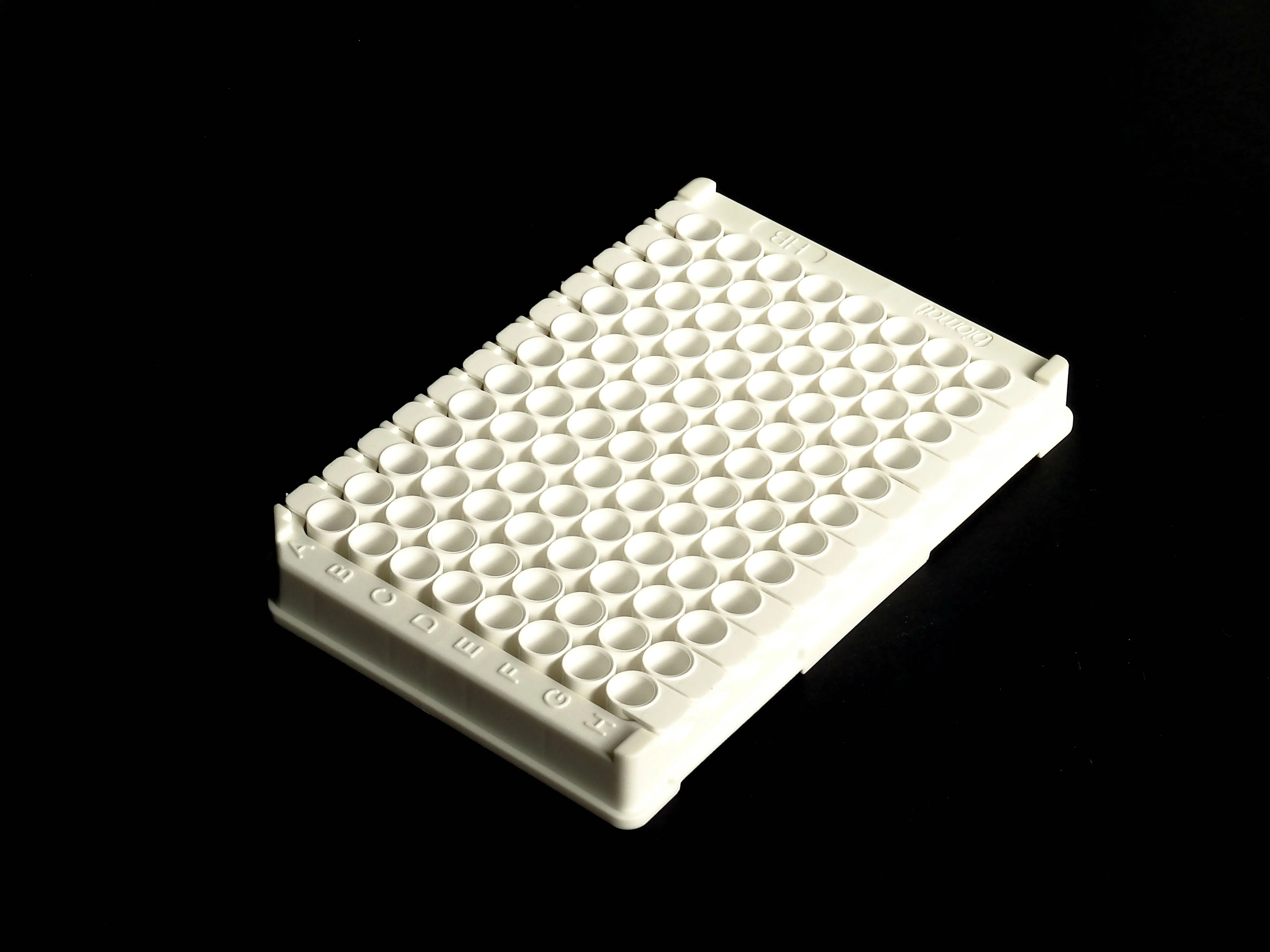 No Binding 96 well plates - 8 Well Strips on 12 x 8 frame - White PS - image 1