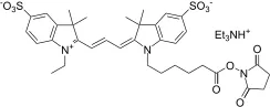 Cyanine 3 monosuccinimidyl ester [equivalent to Cy3® NHS ester] - image 3