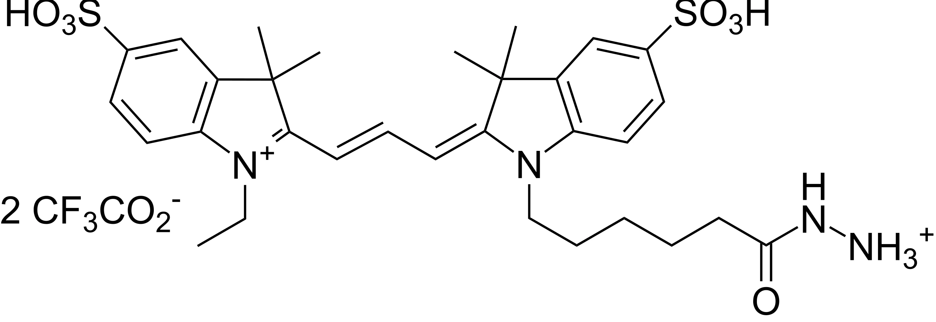 Cyanine 3 hydrazide [equivalent to Cy3® hydrazide] - image 1