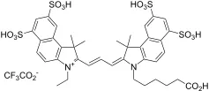 Cyanine 3.5 acid [equivalent to Cy3.5® acid] - image 1