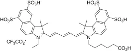 Cyanine 5.5 monoacid [equivalent to Cy5.5® acid] - image 1