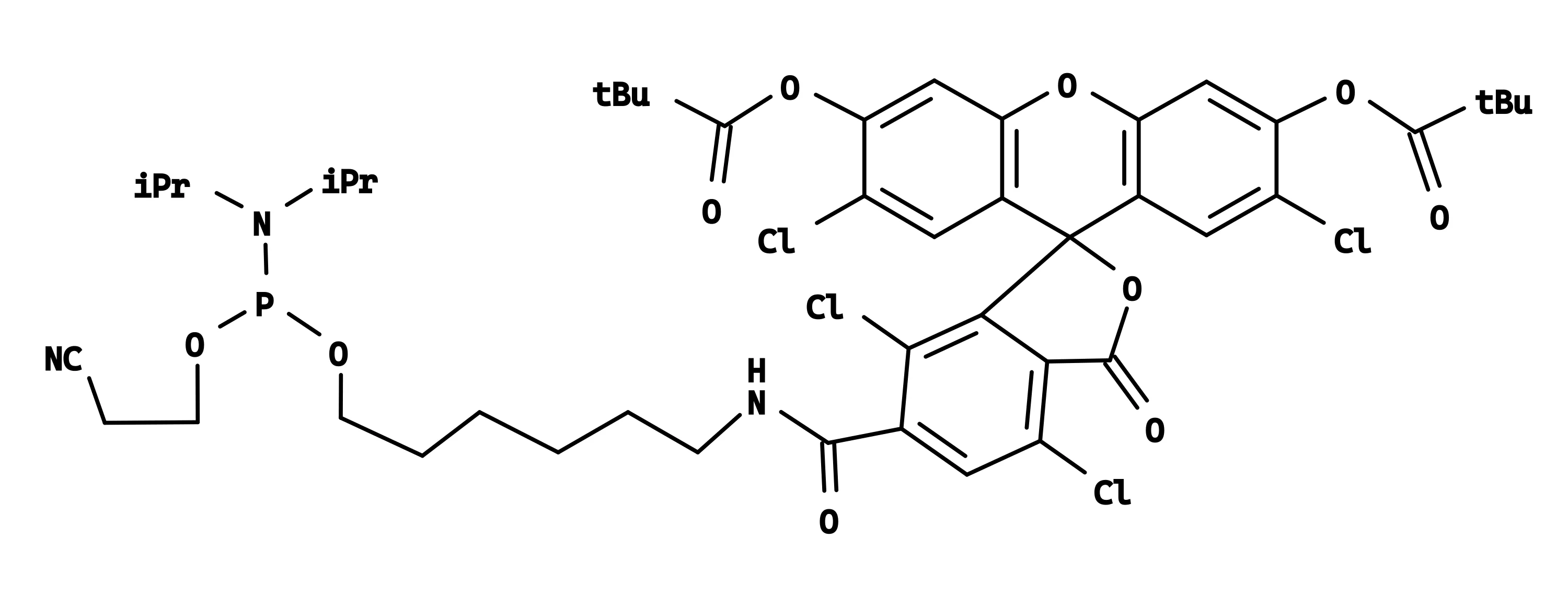 6-TET phosphoramidite [5'-Tetrachlorofluorescein phosphoramidite] *CAS#: 877049-90-6* - image 1