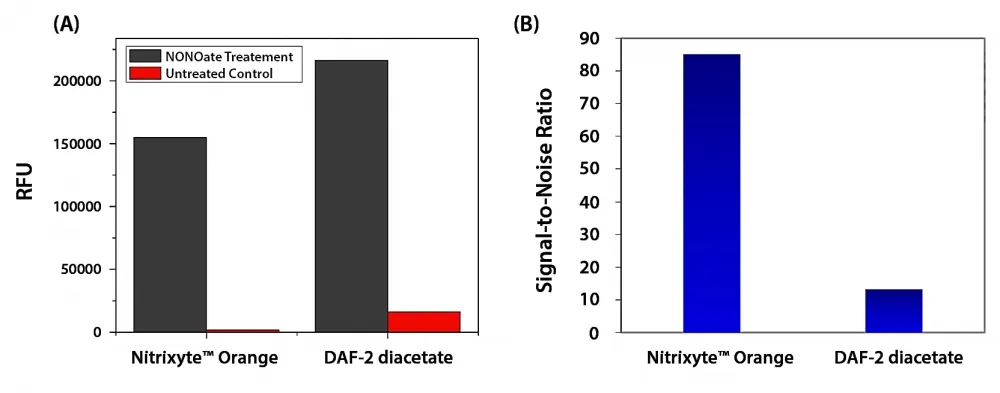 Cell Meter™ Fluorimetric Intracellular Nitric Oxide (NO) Activity Assay Kit *Orange Fluorescence Optimized for Microplate Reader* - image 1