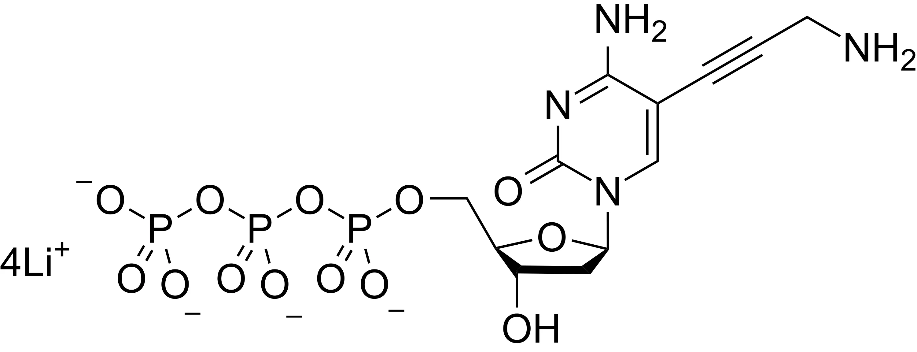 Aminopropargyl dCTP [5-Propargylamino-2'-deoxycytidine-5'-triphosphate] - image 1