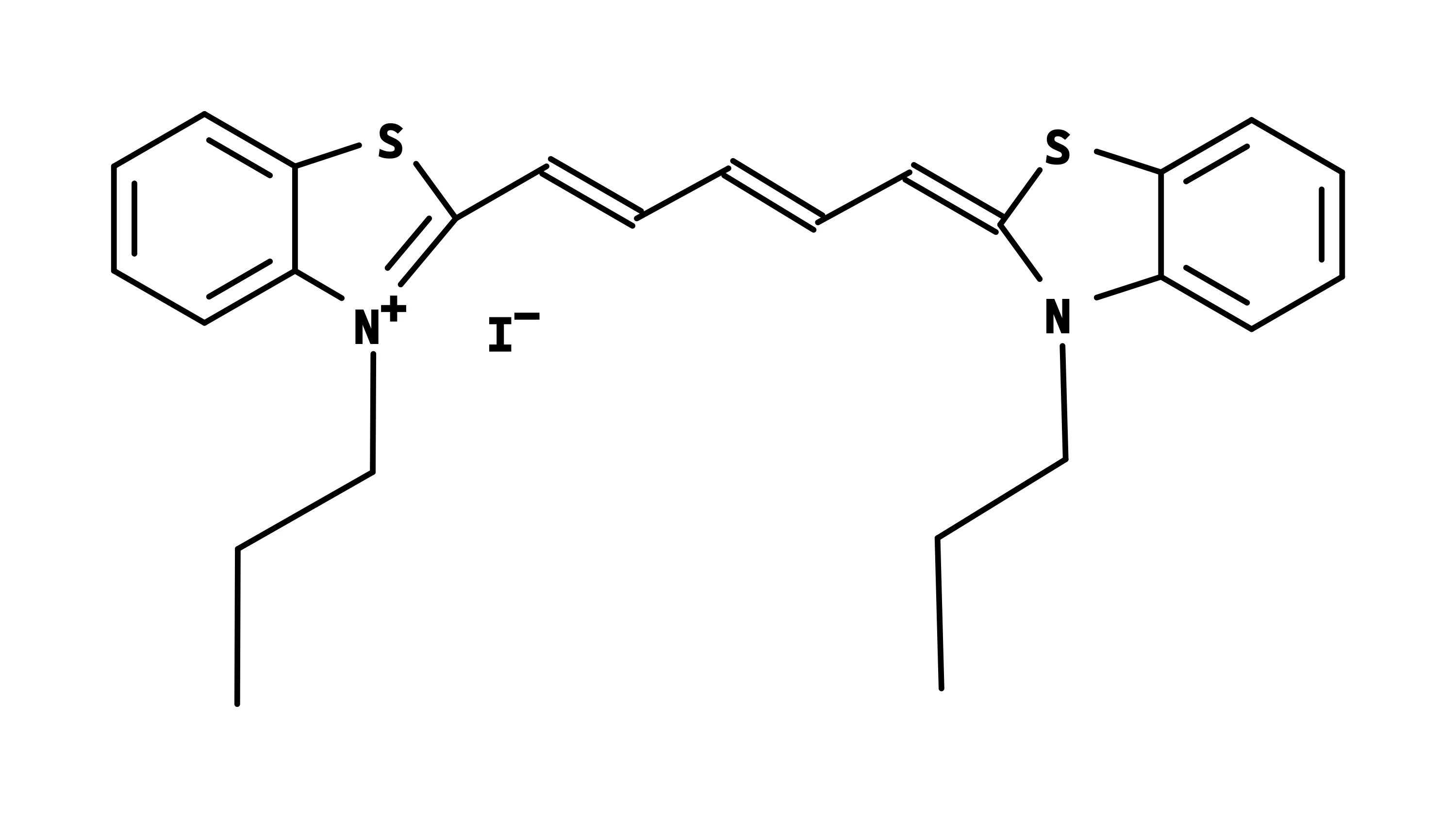 DiSC3(5) [3,3-Dipropylthiadicarbocyanine iodide] - image 1