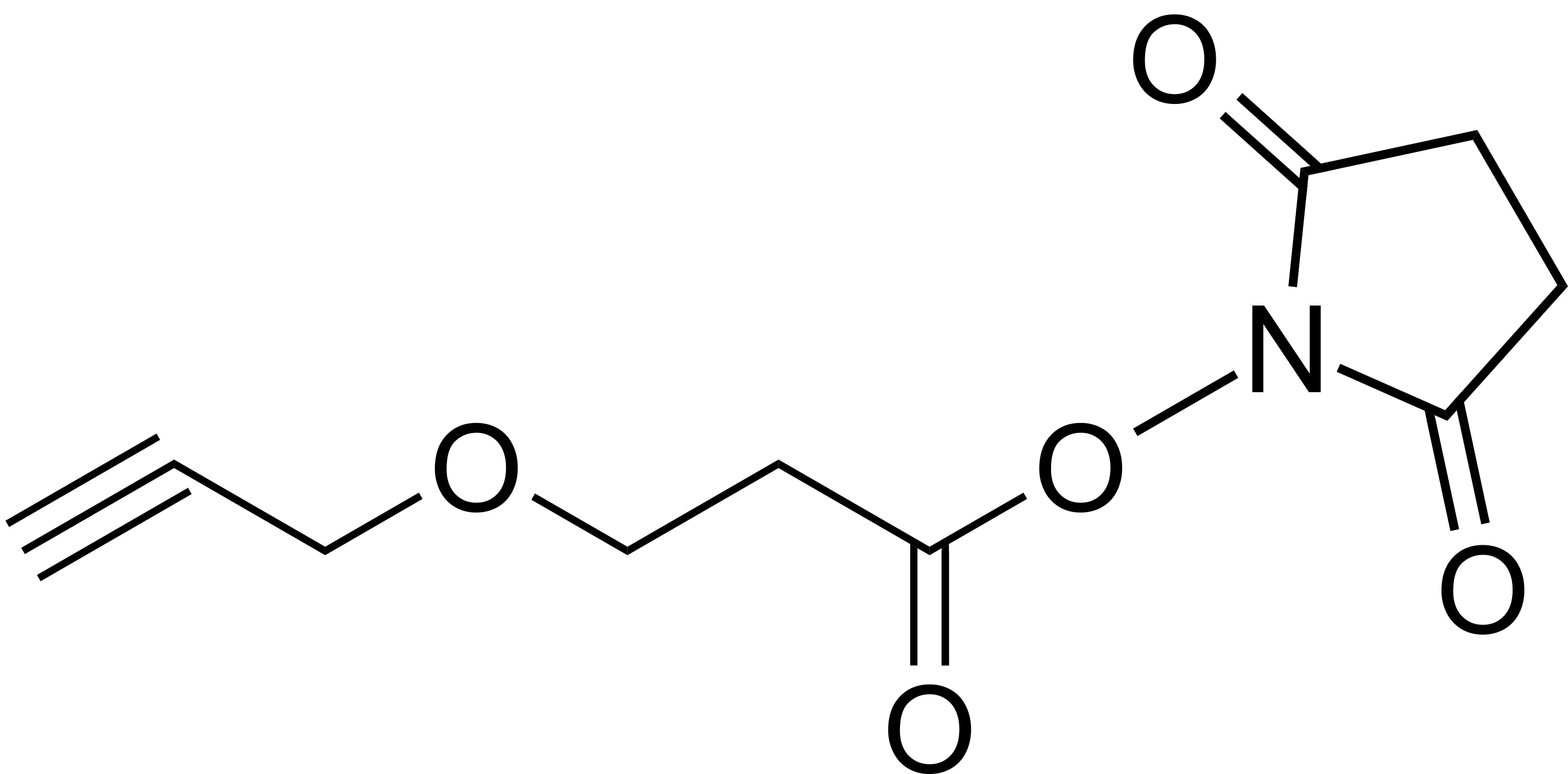Alkyne Modifier I, NHS ester [PEG1 alkyne NHS ester] - image 1