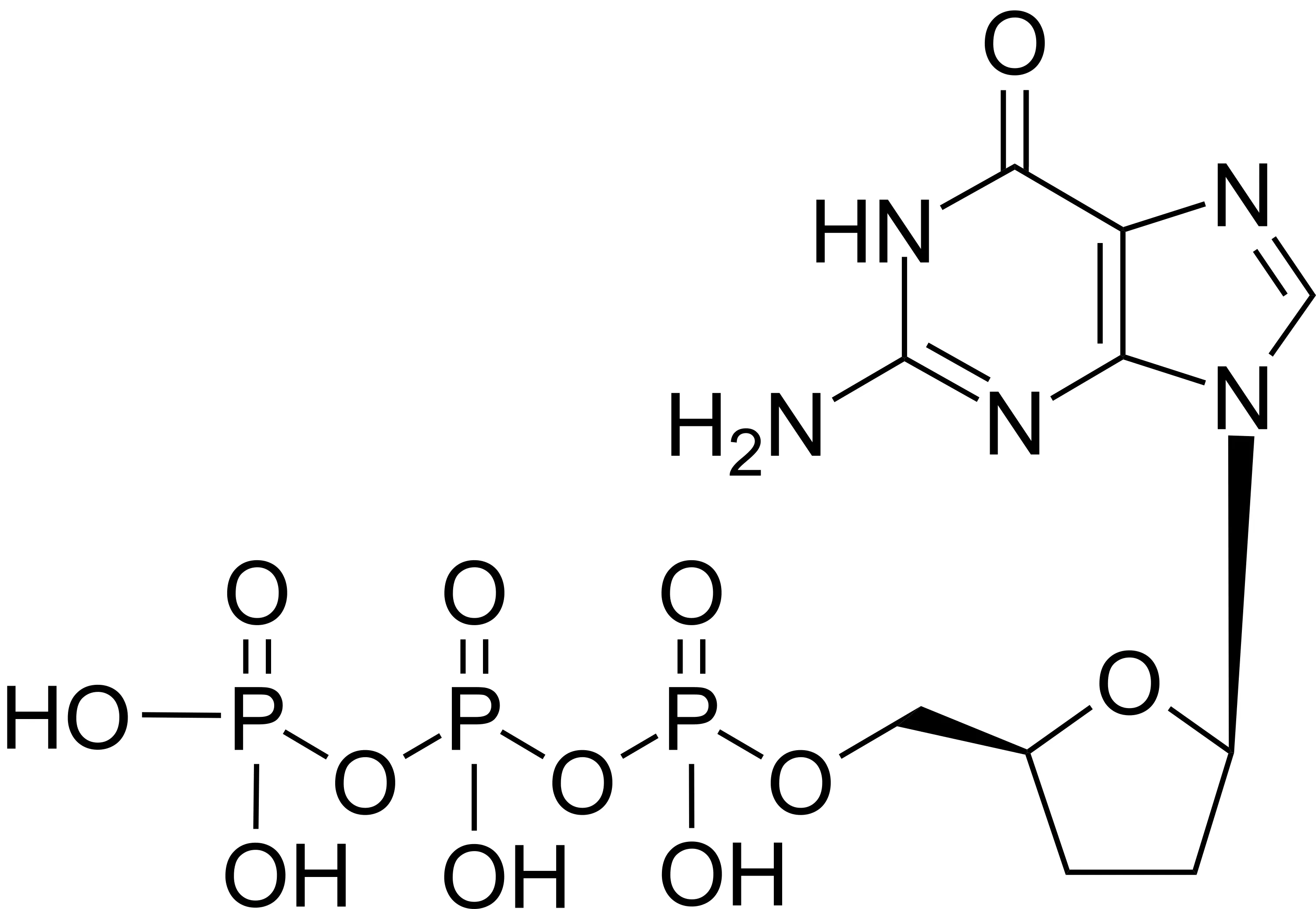 ddGTP [2',3'-Dideoxyguanosine-5'-triphosphate] *10 mM in ddH2O* - image 1