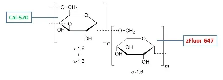RatioWorks™ Cal-520®/zFluor 647™ -Dextran Conjugate *MW 10,000* - image 1