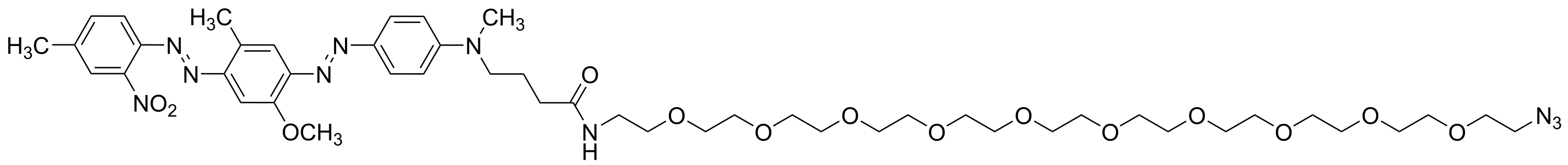 AzoDye-1-PEG10-Azide - image 1
