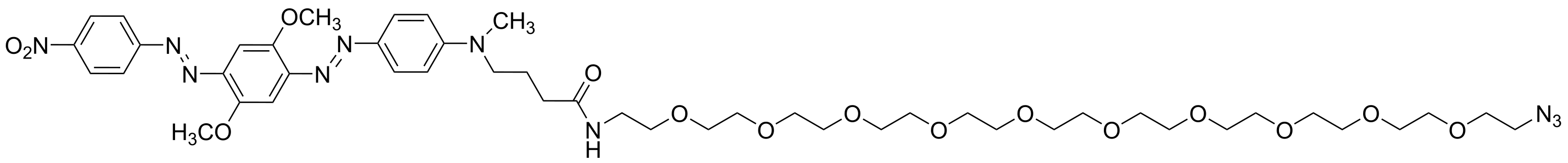 AzoDye-2-PEG10 Azide - image 1