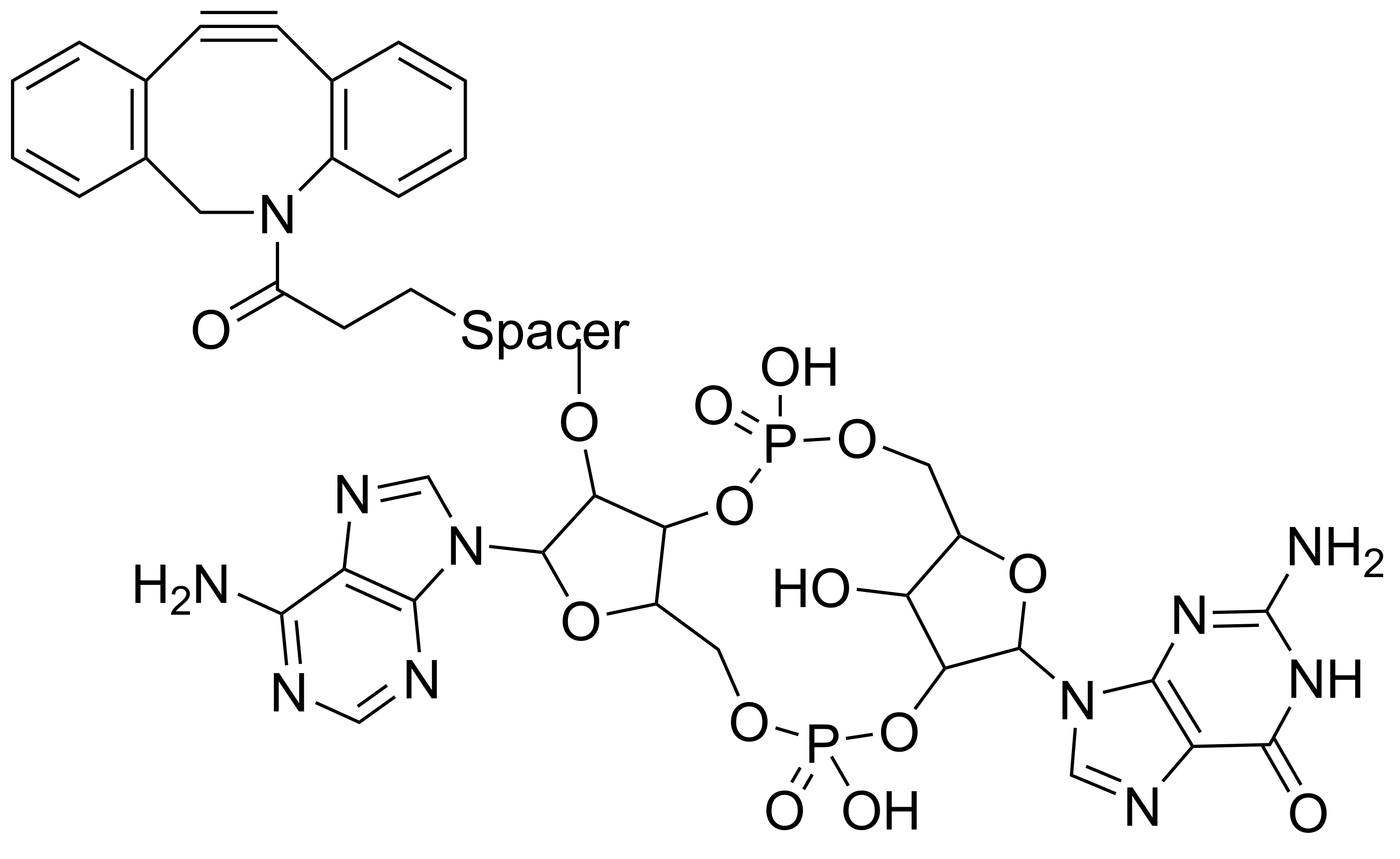 2’,3’-cGAMP-DBCO conjugate - image 1