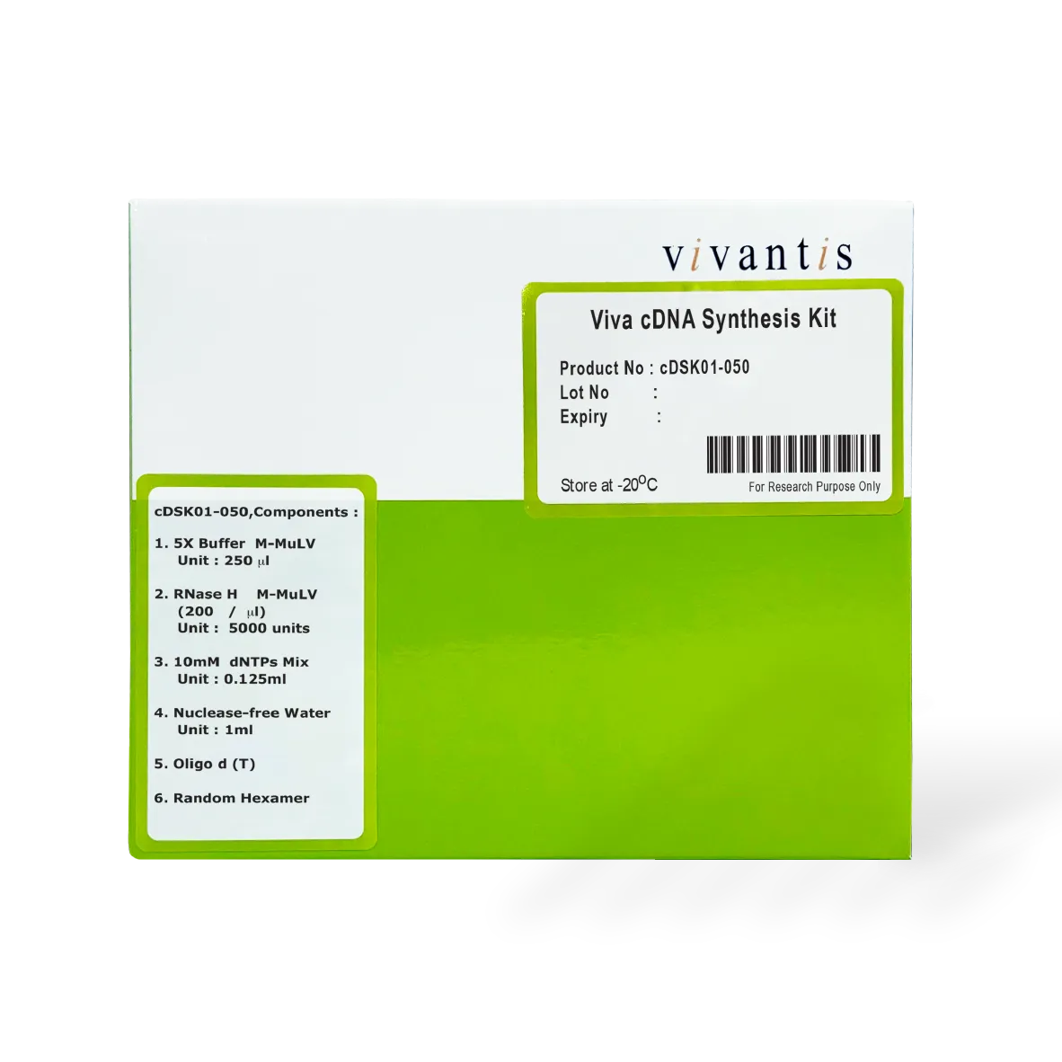 Viva cDNA Synthesis Kit, 50 app - image 1