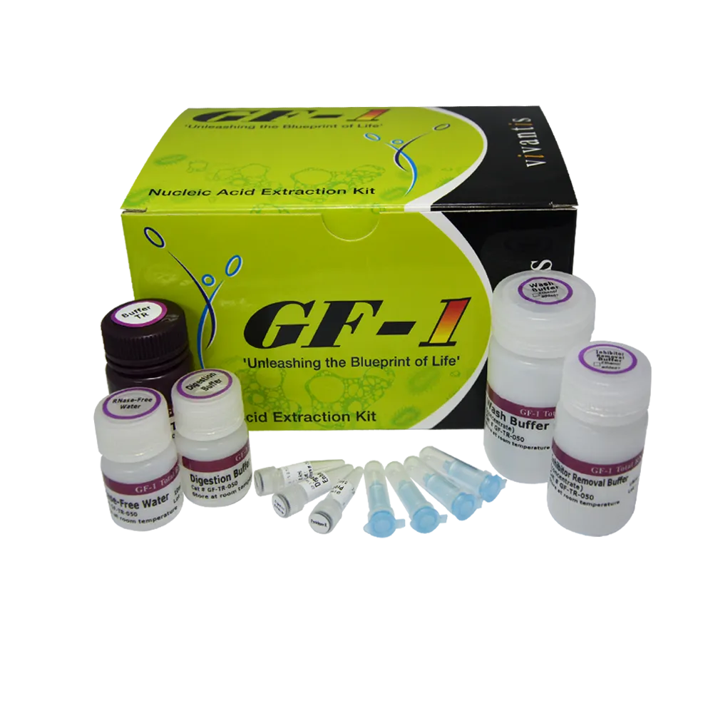 GF-1 Total RNA Extraction Kit (Proteinase K & DNase I included), 50 preps - image 1
