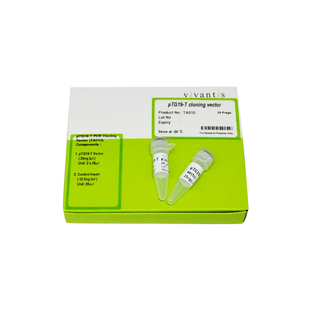 pTG19-T PCR Cloning Vector, 20 apps - image 1
