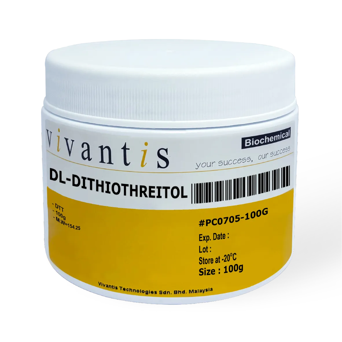 DL-Dithiothreitol (DTT), 100 g - image 1