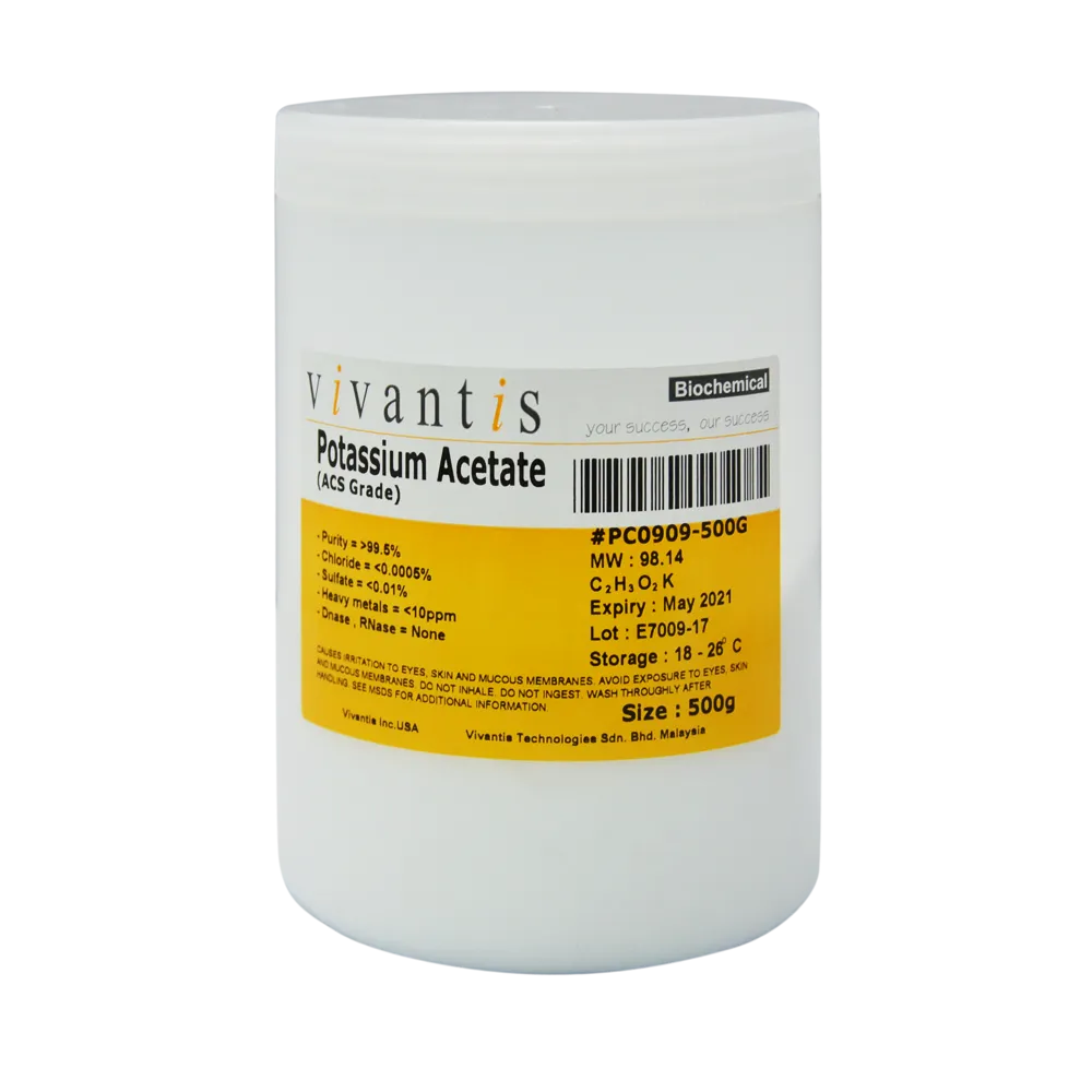Potassium Acetate, 500g - image 1