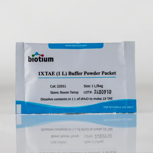 1X TAE (1L) Buffer Powder Packets (box of 50 packets) - image 1