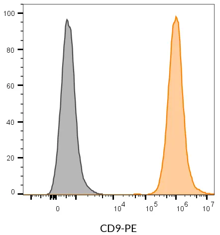 Anti-CD9 Mouse Monoclonal Antibody (HI9a), R-PE Conjugate - image 7