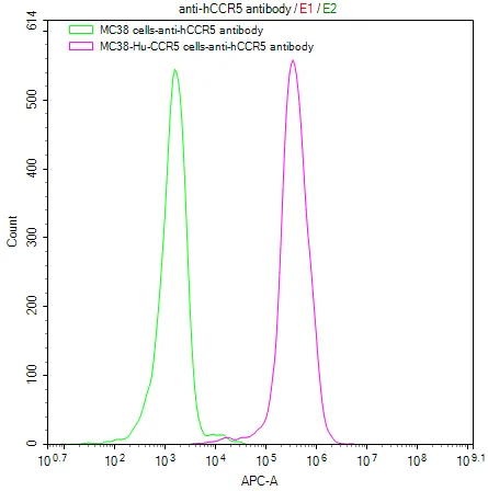 MC38/Human CCR5 Stable Cell Line - image 1