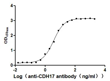 Recombinant Human Cadherin-17 (CDH17) , partial (Active) - image 1