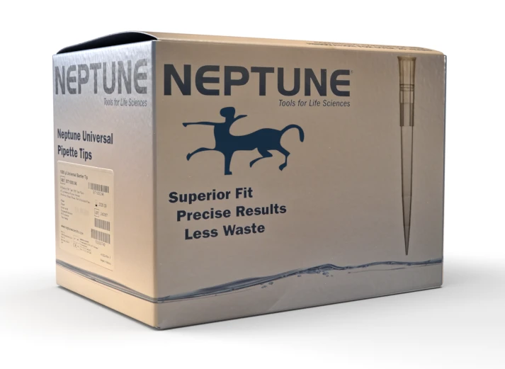 Neptune Filter Tips 100-1000 µL Universal Fit Racked, Low Retention, Pre-Sterilized - image 1