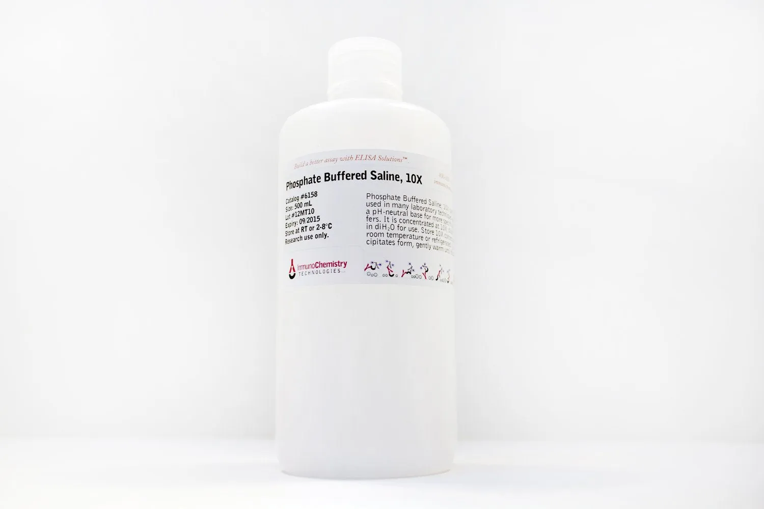 Phosphate Buffered Saline (PBS), 10X - image 1