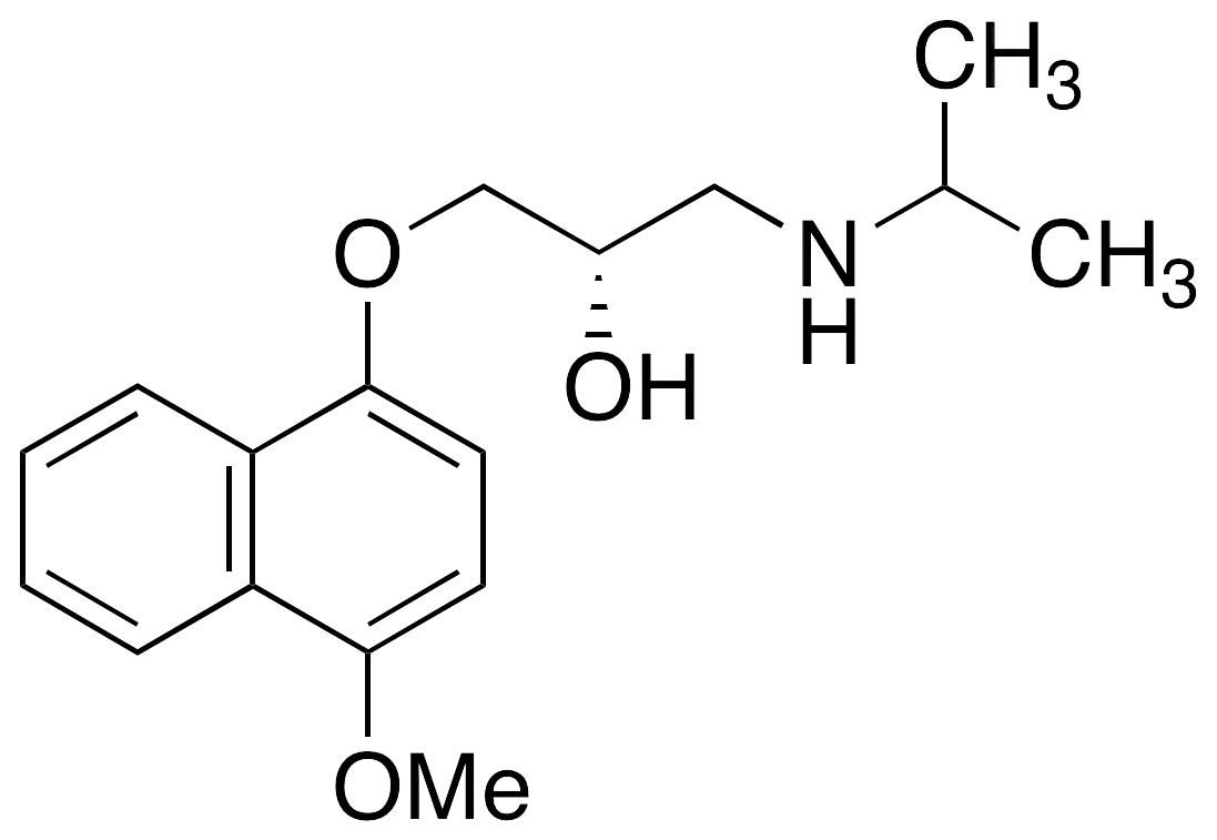 (S)-4-Methoxy Propranolol - image 1