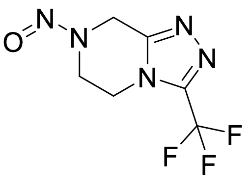 7-Nitroso-3-(trifluoromethyl)-5,6,7,8-tetrahydro-[1,2,4]triazolo[4,3-a]pyrazine - image 1