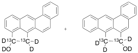 1,2-Dihydro-benz[j]aceanthrylen-2-ol-13C2,d4 and 5,6-Dihydro-benz[e]aceanthrylen-6-ol-13C2,d4 - image 1