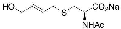 N-Acetyl-S-(4-hydroxy-2-buten-1-yl)-L-cysteine Sodium Salt - image 1