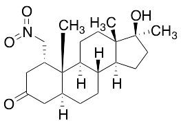 17Beta-Hydroxy-17-Alpha-methyl-1-(nitromethyl)-5Alpha-androstan-3-one - image 1