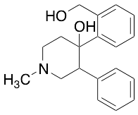 4-(2-(Hydroxymethyl)phenyl)-1-methyl-3-phenylpiperidin-4-ol - image 1