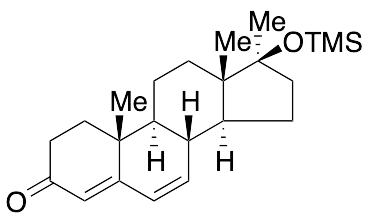 17a-Methyl-6,7-dehydrotestosterone 22-Trimethylsilyl Ether - image 1