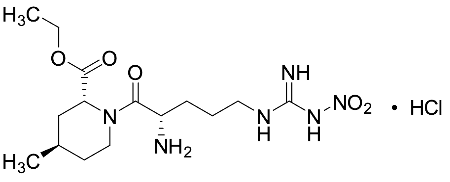 (2R,4R)1-[(2S)2-Amino-5-[[imino(nitroamino)methyl]amino]-1-oxopentyl]-4-methyl-2-piperidinecarboxylic Acid Ethyl Ester Hydrochloride - image 1