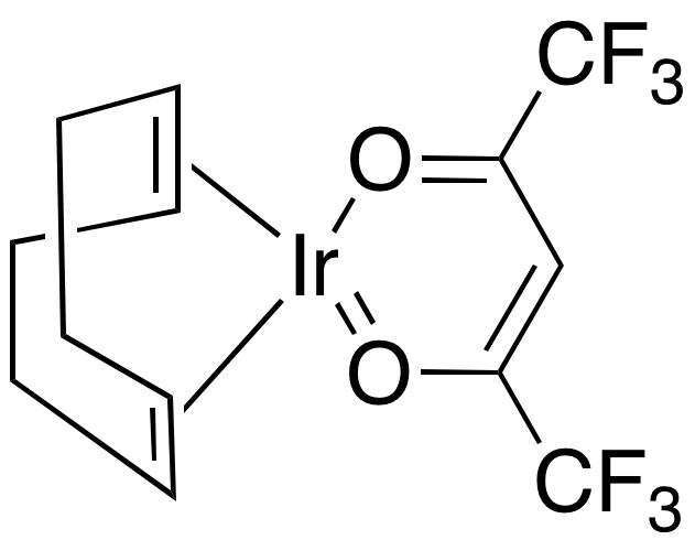 (1,5-Cyclooctadiene)(hexafluoroacetylacetonato)iridium(I) - image 1