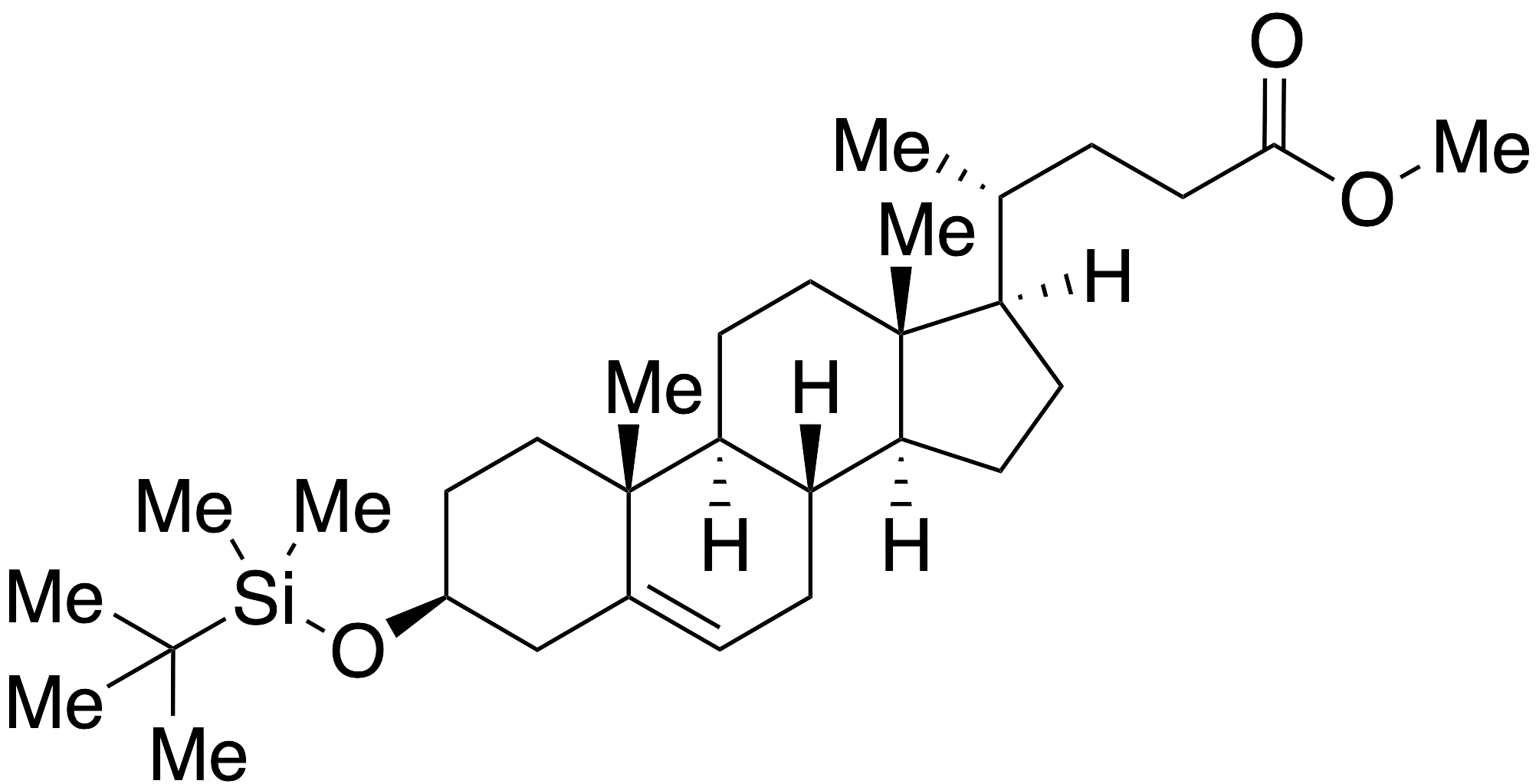 (3Beta)-3-(tert-Butyldimethylsilyl)oxy-chol-5-en-24-oic Acid Methyl Ester - image 1