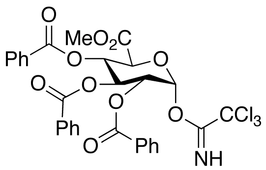 2,3,4-Tri-O-benzoyl-a-D-glucuronic Acid Methyl Ester, Trichloroacetimidate - image 1