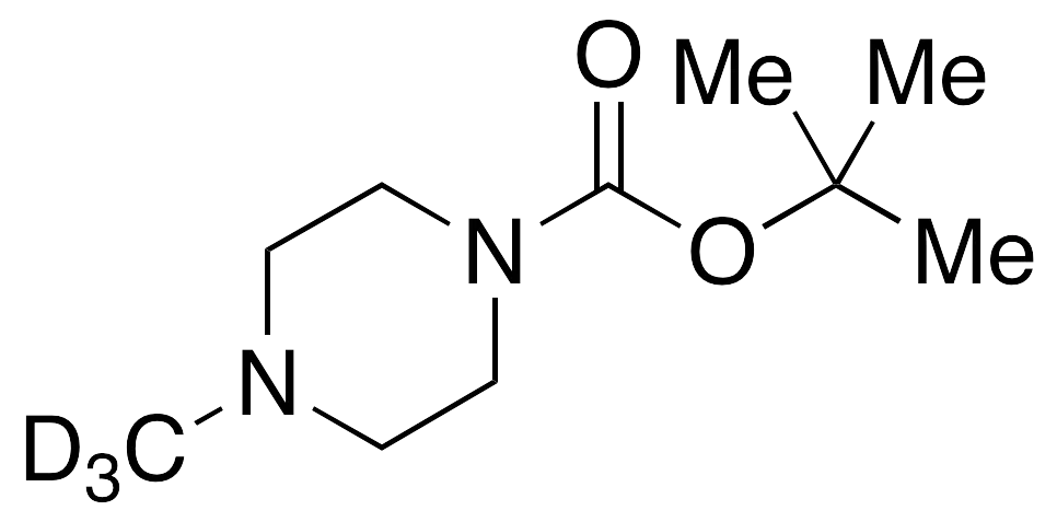 N-Boc-N-methylpiperazine-d3 - image 1