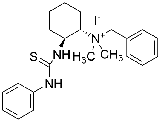N,N-Dimethyl-N-[(1S,2S)-2-[[(phenylamino)thioxomethyl]amino]cyclohexyl]benzenemethanaminium Iodide - image 1