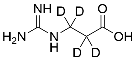 3-Guanidinopropionic Acid-D4 - image 1