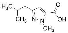 3-Isobutyl-1-methyl-1H-pyrazole-5-carboxylic Acid - image 1